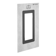 Schell Manchette de zone de mise à la terre 370x254mm, avec ruban adhésif