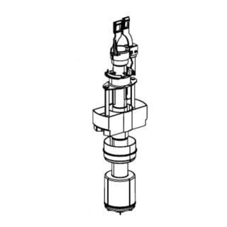 Schell MONTUS 80/90 valve d'évacuation pour réservoir encastré