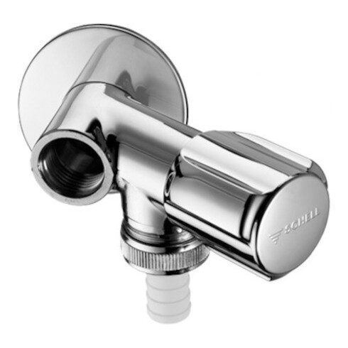 Schell NA-Ventil COMFORT G 1/2 AG, f Einzelzapfst., m RV, verchromt