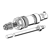 Schell Oberteil POLAR II Set, mit Spindel 177,5mm lang