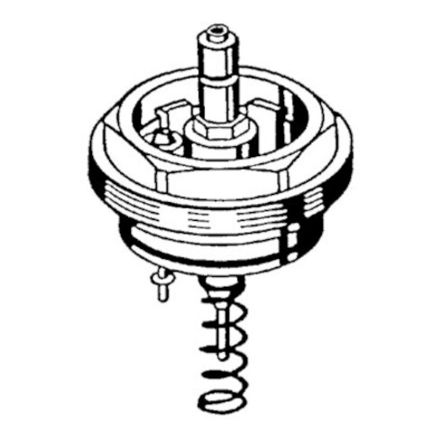 Schell pièces de rechange pour robinet de chasse d'eau WC MILANO, tête d'étanchéité