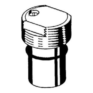 Schell pièces de rechange pour robinet de chasse d'eau WC SCHELLOMAT, corps de piston