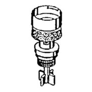 Schell pièces de rechange pour robinet de chasse d'eau WC SCHELLOMAT, piston complet