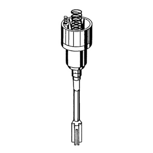 Schell pièces de rechange pour robinet de chasse d'eau WC SCHELLOMAT, piston complet, plastique