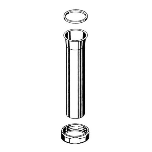 Schell pièces de rechange pour robinet de chasse d'eau WC SCHELLOMAT, raccord de sortie vissé