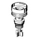 Schell pièces de rechange pour robinet de chasse WC MILANO, piston, complet-1