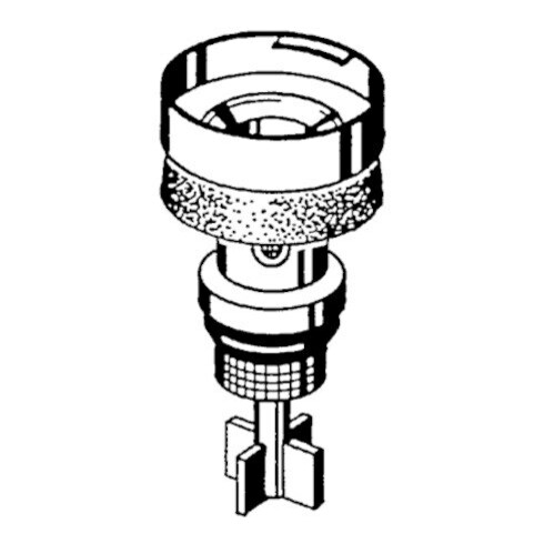 Schell pièces de rechange pour robinet de chasse WC MILANO, piston, complet