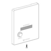 Schell Plaque avant WC EDITION E déclenchement manuel, acier inoxydable