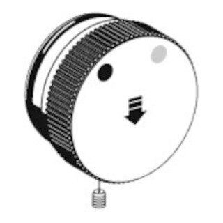 Schell Pommeau de commande LINUS DP-SC-M chromé