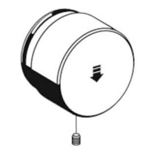 Schell Pommeau de commande LINUS DP-SC-T Chrome à fermeture automatique