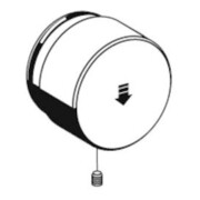 Schell Pommeau de commande LINUS DP-SC-T Chrome à fermeture automatique