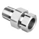 Schell Raccord de radiateur R 3/4xG 3/4 F, forme traversante, laiton-1