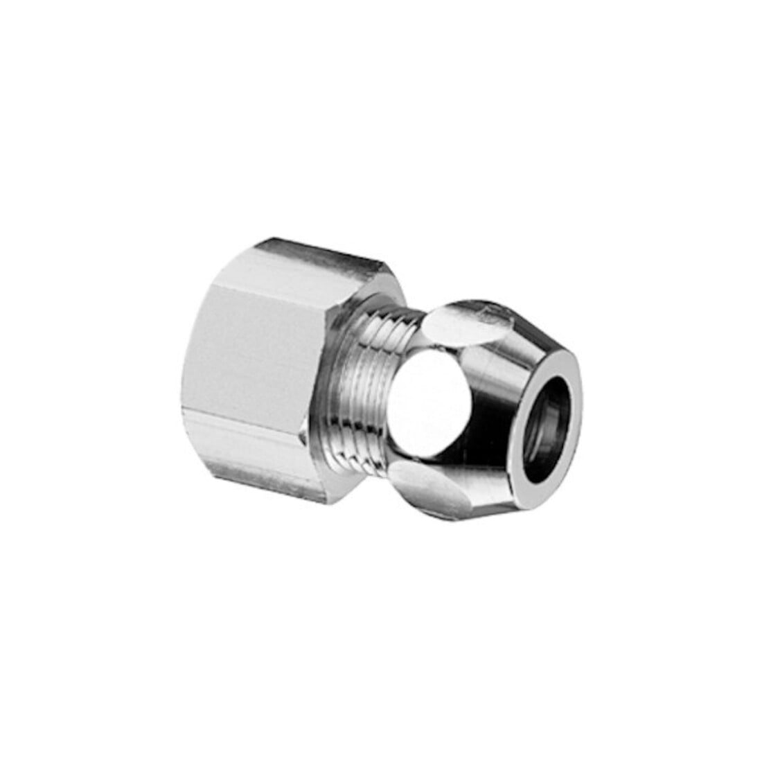 Schell Raccord droit chromé, G 1/2 FI x G 3/8 ME, d= 10 mm