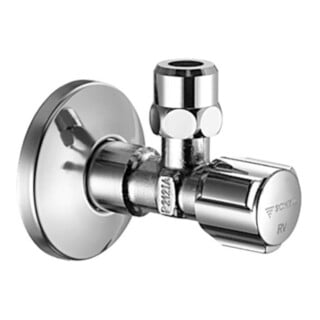 Schell Robinet d'angle COMFORT G 1/2 AGxG 3/8 AG, avec fonction réglable, chromé