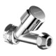 Schell Robinet d'arrêt incliné COMFORT G 1/2 F x G 3/8 M, forme compacte, chromé-1