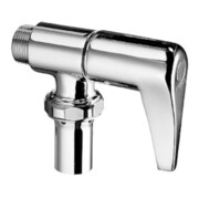 Schell Robinet de chasse d'eau WC SCHELLOMAT avec levier partie supérieure 3/4 chromé-1