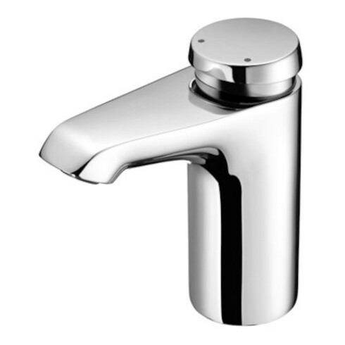 Schell Robinet de lavabo à fermeture automatique XERIS SC pour eau mélangée, chromé