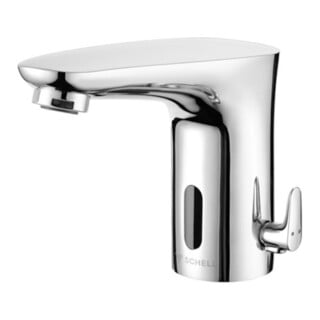 Schell Robinet de lavabo électrique MODUS E B-F 6 V, IP 65, 4x piles AA 1,5 V, vc