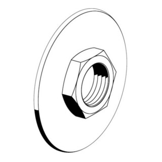 Schell Schraubrosette für POLAR Set, 3/4", chrom