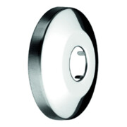 Schell Schubrosette Edelstahl 1/2", Ø 65 mm