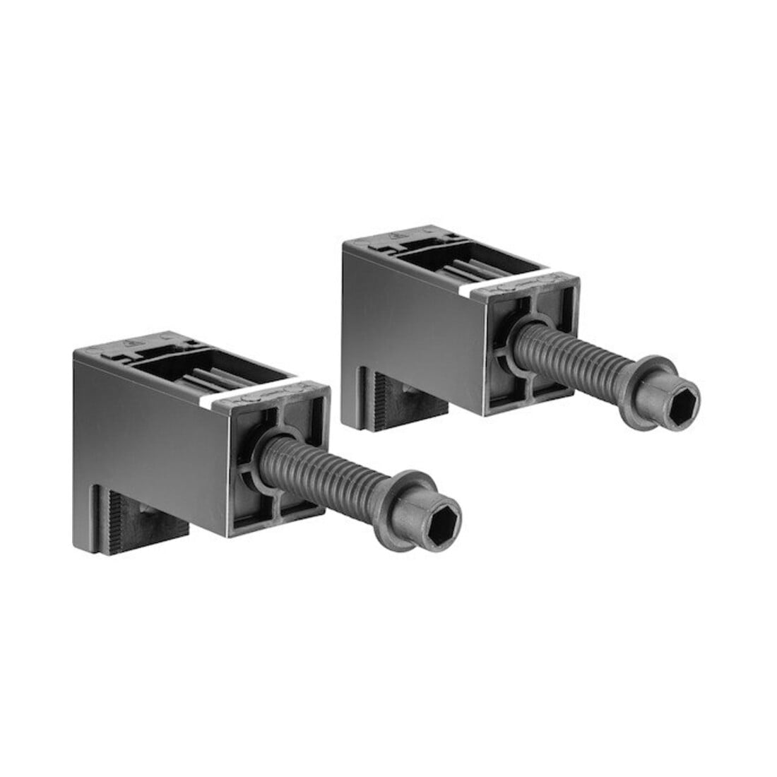 Schell Set de support mural MONTUS T 150-210mm, plastique, pour modules WC