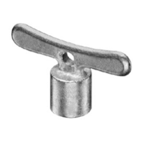 Schell Steckschlüssel 6mm, mattchr., Zinkdr.g, m Innenvierkant