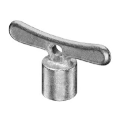 Schell Steckschlüssel 5mm, mattchr., Zinkdr.g, m Innenvierkant