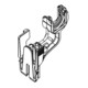 Schell Support de robinet flotteur MONTUS pour chasse d'eau 12 cm-1