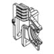 Schell Support de robinet flotteur MONTUS pour réservoir de chasse 8 cm-1