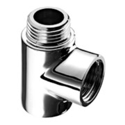 Schell T-Stück DN 15, G 1/2 AGxG 1/2 IG, verchromt