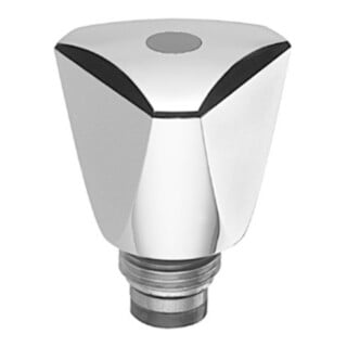 Schell Top m Poignée de capot triangulaire vc m RV 1/2 bl