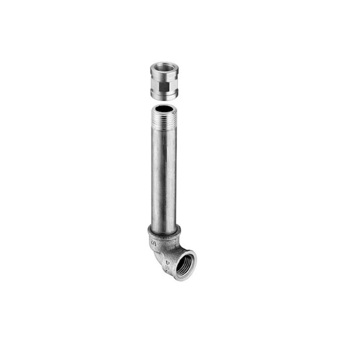 Schell Urinal-Zulaufgarnitur G 1/2 IG, für Wandeinbau-Druckspüler