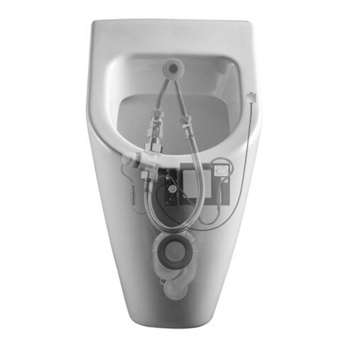 Schell Urinalsteuerung RETROFIT LC Batt 4x1,5 V, Sen. im Systemsiphon