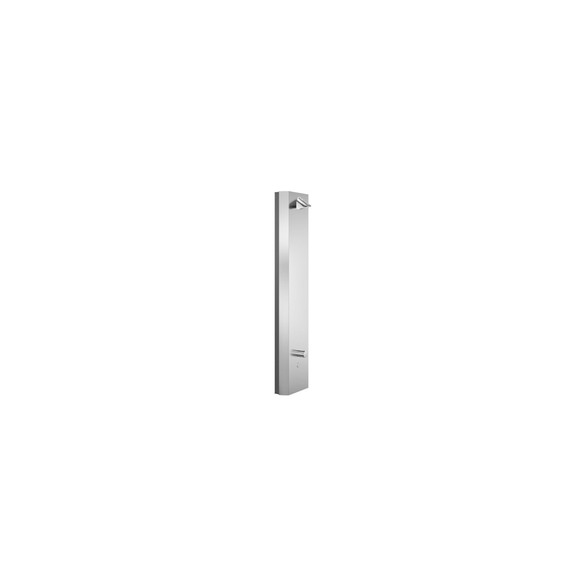 Schell V-Duschpaneel LINUS Inox DP-C-T El. THM, m Duschk Co, Vtl 6 V, ES geb.