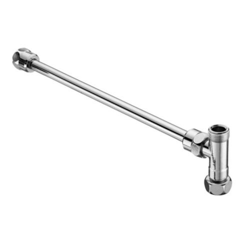 Schell Verrohrungsset f Eckventil Thermostat, starr, verchromt