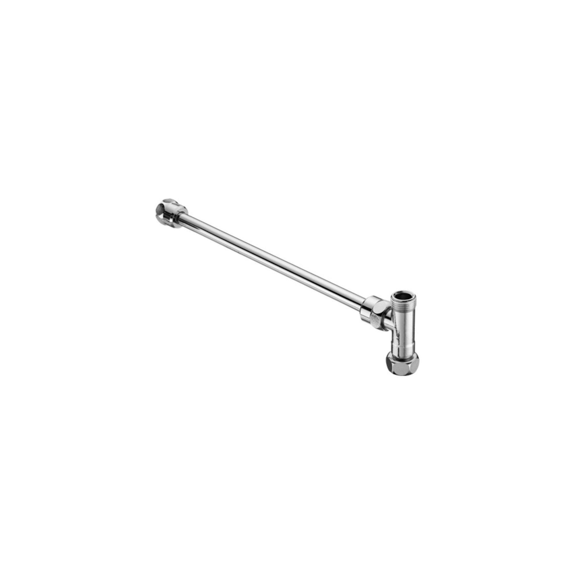 Schell Verrohrungsset f Eckventil Thermostat, starr, verchromt