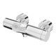Schell Vorwand-Duscharmatur VITUS VD-C-T CVD, Batteriebetr., Mischw, verchromt-1