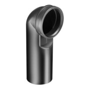 Schell Wand-WC-Ablaufbogen PE, DN 90/90mm, m Doppellippen-Dichtung