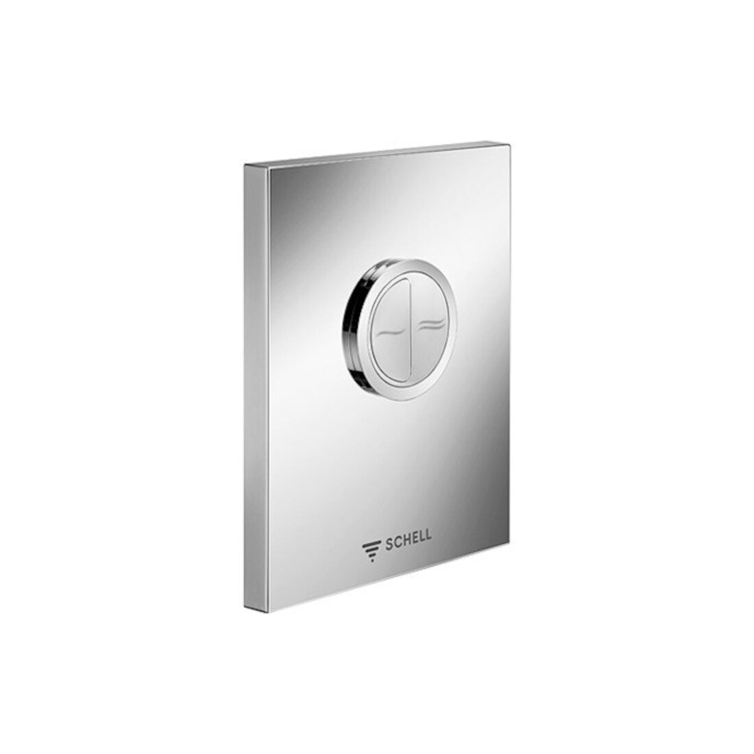 Schell WC-Betätigungsplatte EDITION ECO ND 120x150x12mm, ND, 2-M.-Splg., vand., ES