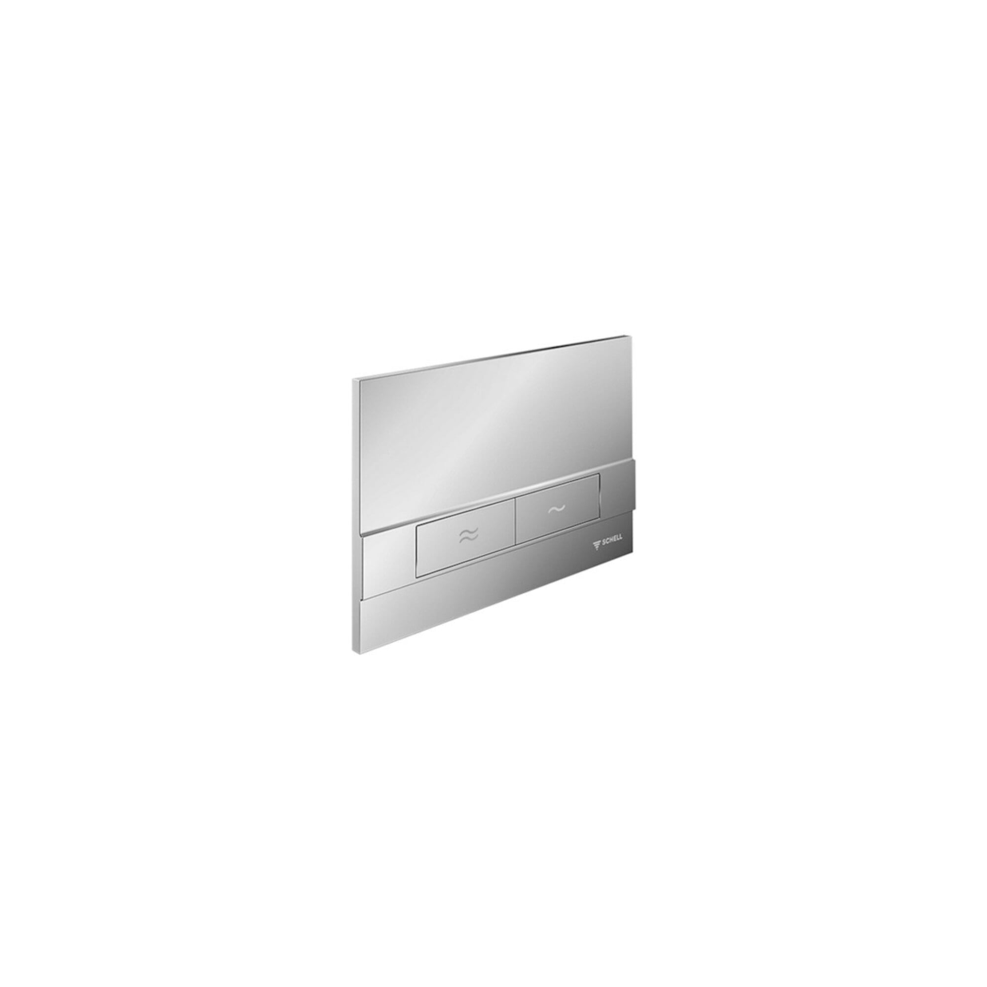 Schell WC-Betätigungsplatte MONTUS BOARD we, Betät. v v o. ob, f 2-Mengenspülung