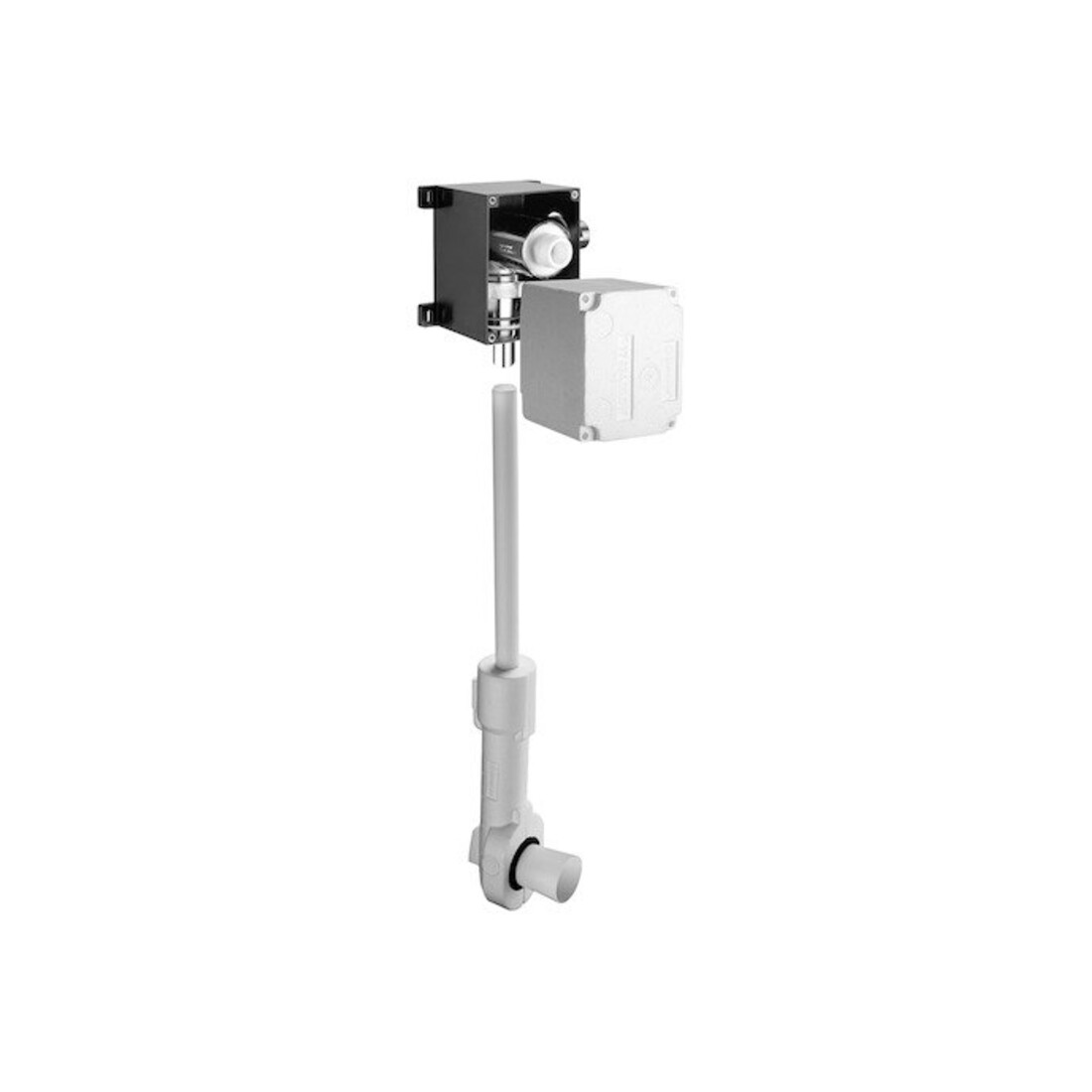 Schell WC-Druckspüler COMPACT II DN 20, G 3/4 AG (rechts), m Vorabsperr.