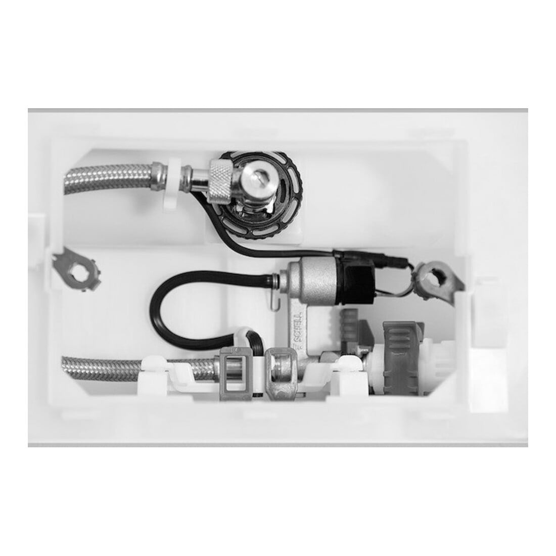 Schell WC-Modul MONTUS Flow C 120 Cuvette encastrée, rinçage hygiénique, SWS