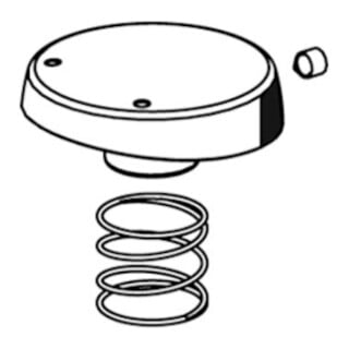 Schell XERIS SC-M Poignée de commande à ressort, chrome
