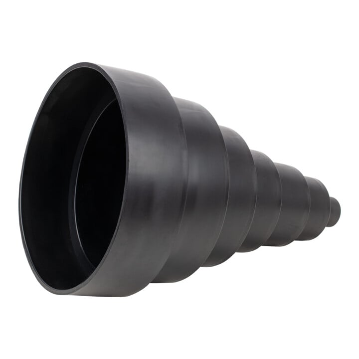 Scheppach Absaugadapter für Scheppach Absauganlagen 7-stufig Ø35-150 mm Flexibel