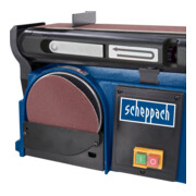 Scheppach Band- und Tellerschleifer BTS900 mit 3x Schleifbändern und Schleifscheibe-4