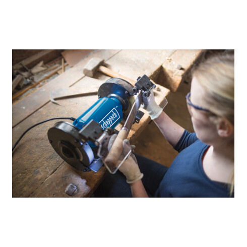 Scheppach Doppelschleifer SM150LB mit Bürste