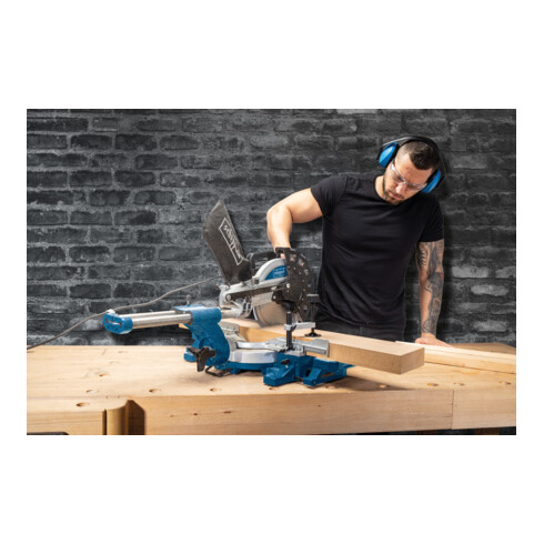 Scheppach Kappzugsäge HM254 Scheppach inkl. 2. Sägeblatt