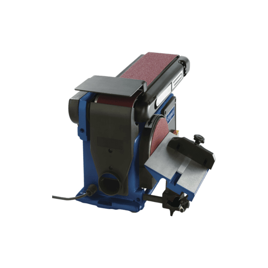Scheppach Machine à bande et plateau abrasif BTS800 370W 230V/50Hz
