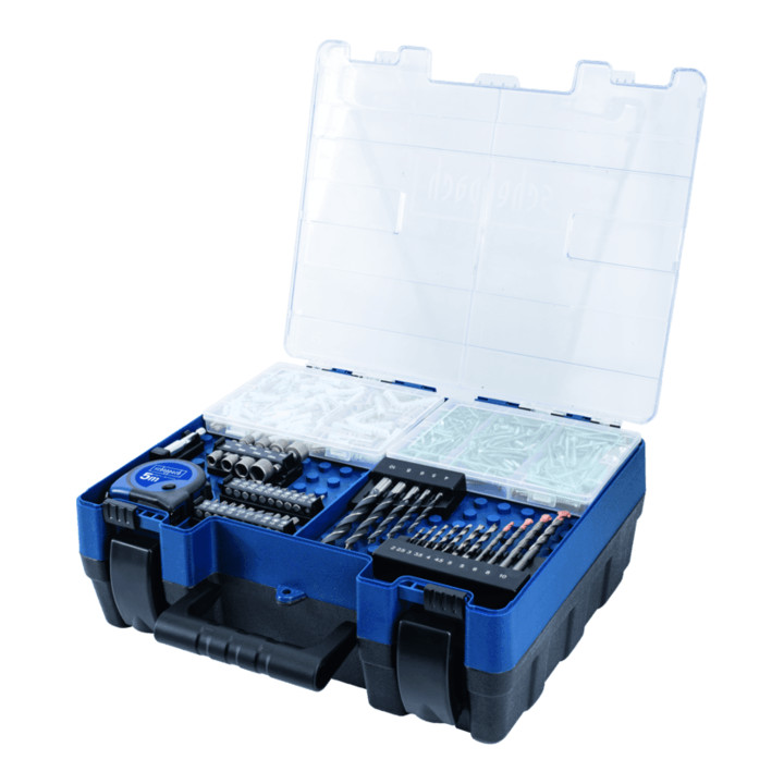 Scheppach Mobile Werkstatt Akku-Schlagbohrmaschine Set DTB20-20ProS
