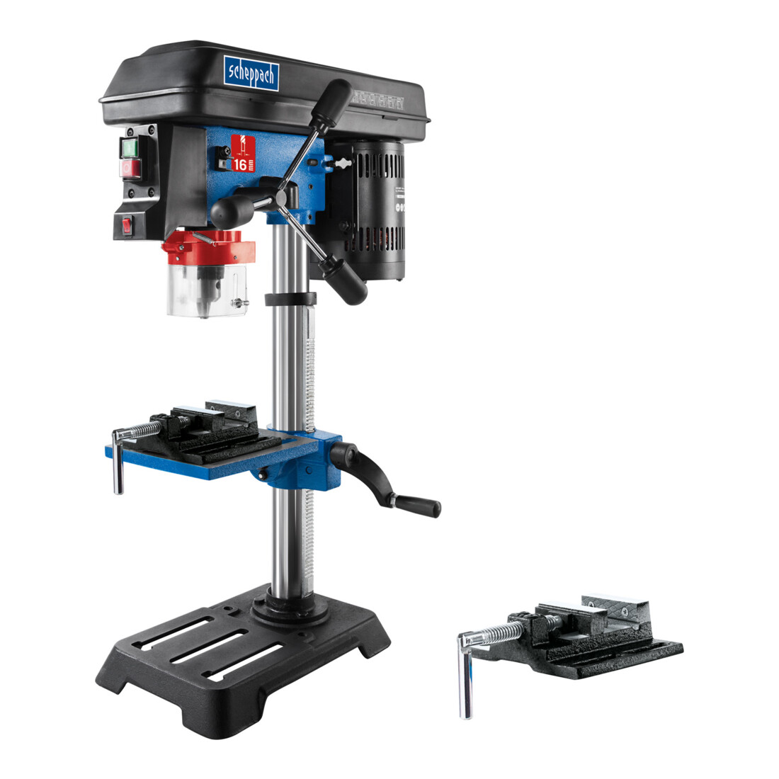 Scheppach Perceuse à colonne DP16SL 0,55 kW 230V/50Hz